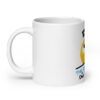 White glossy mug - full logo only - Image 8